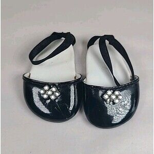American Girl Black Merry Magenta Outfit Shoes Rhinestone Doll Part